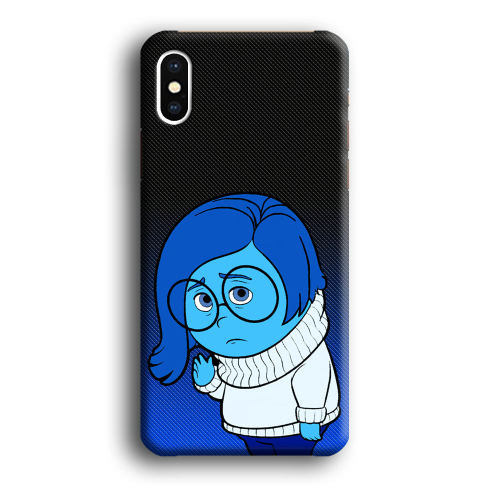 Sadness Inside Out Character iPhone XS Case