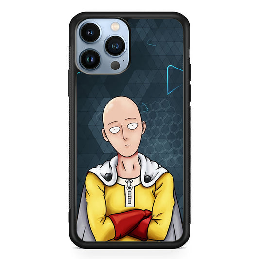 Saitama One Punch Man Angry Mode iPhone 13 Pro Max Case