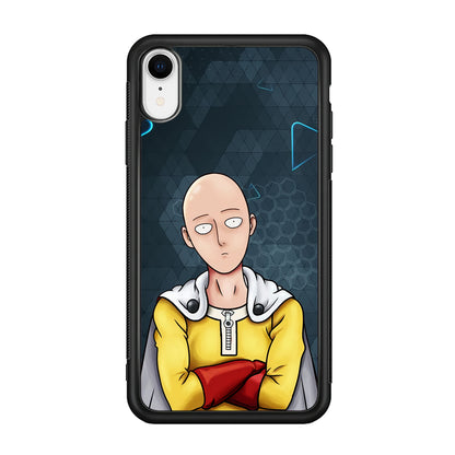 Saitama One Punch Man Angry Mode iPhone XR Case