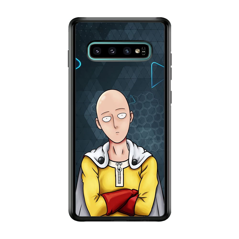 Saitama One Punch Man Angry Mode Samsung Galaxy S10 Plus Case