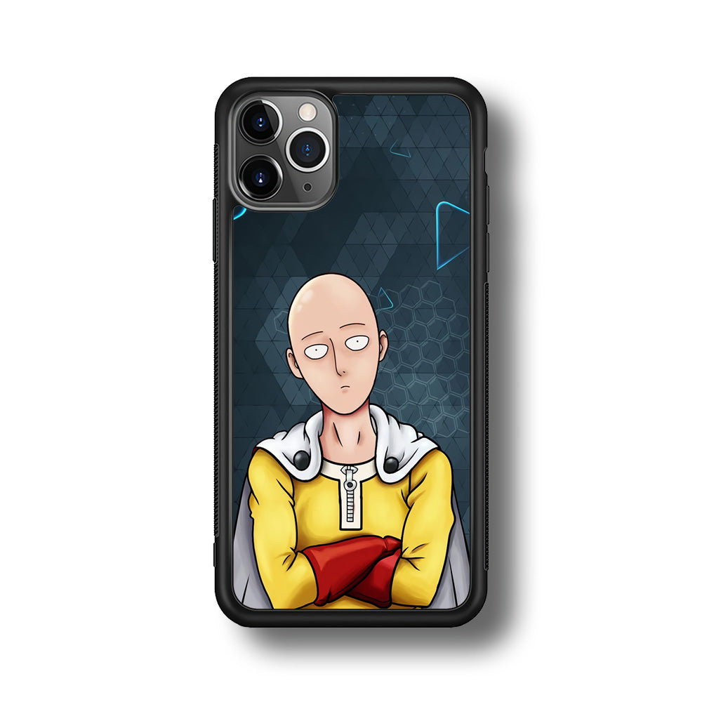 Saitama One Punch Man Angry Mode iPhone 11 Pro Max Case