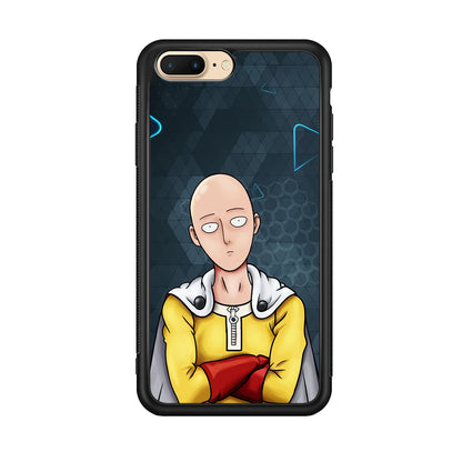 Saitama One Punch Man Angry Mode iPhone 8 Plus Case