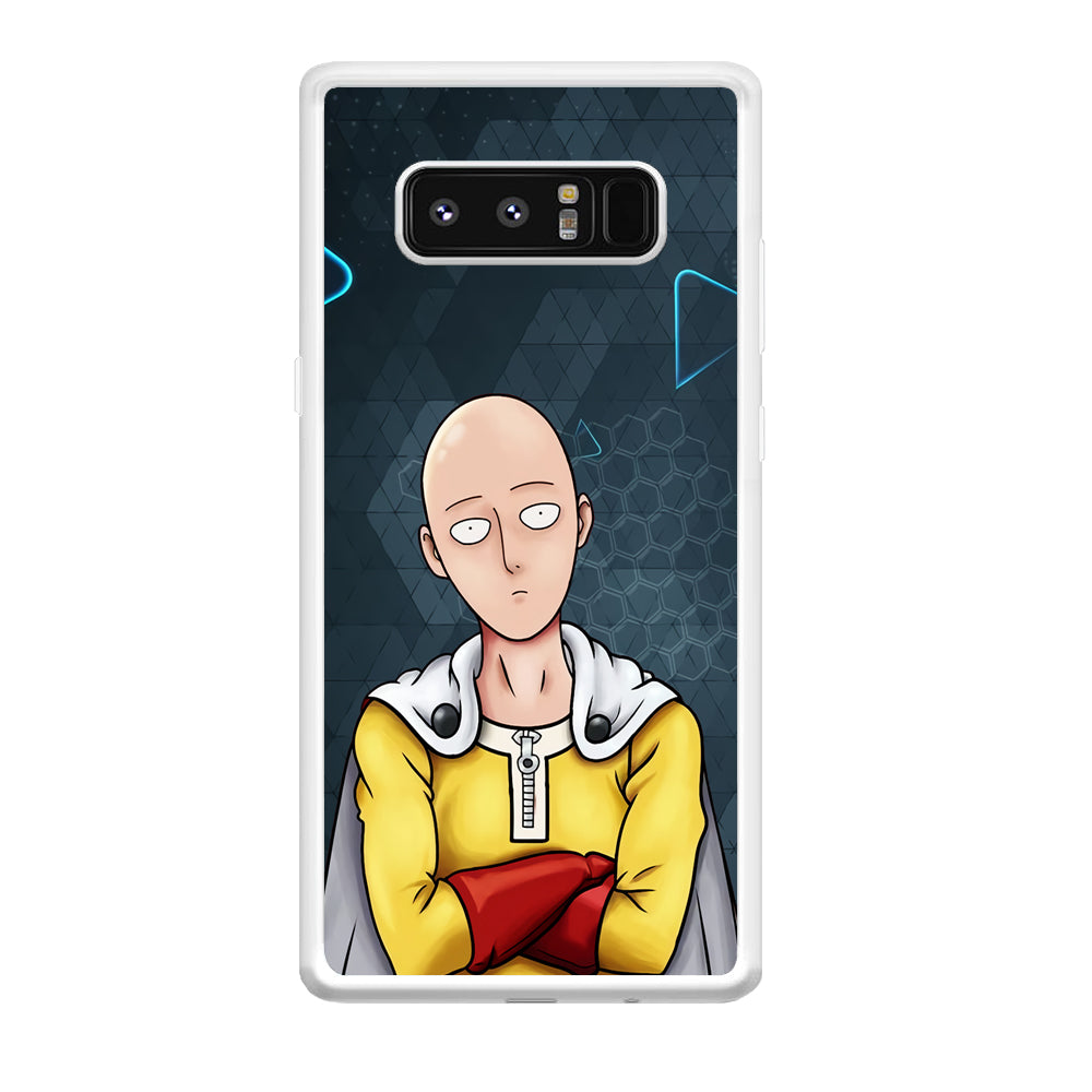 Saitama One Punch Man Angry Mode Samsung Galaxy Note 8 Case