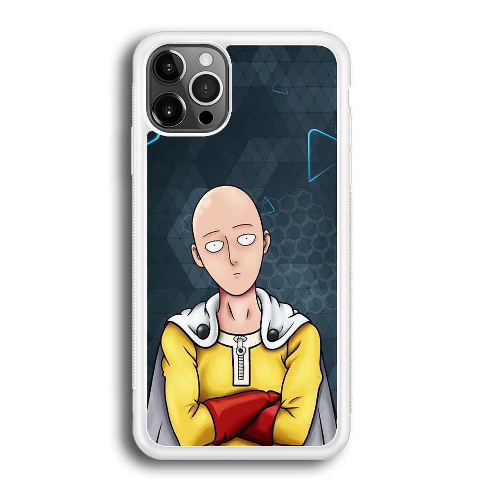 Saitama One Punch Man Angry Mode  iPhone 12 Pro Max Case