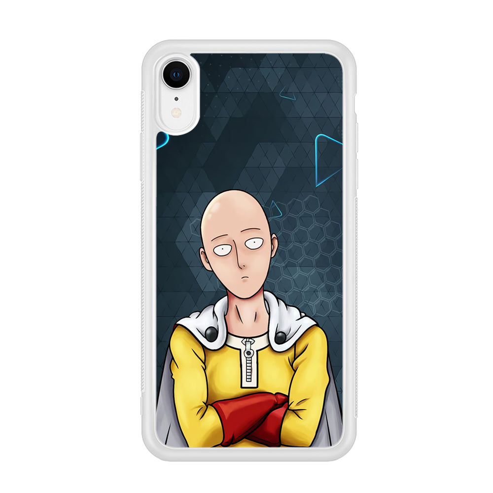 Saitama One Punch Man Angry Mode iPhone XR Case