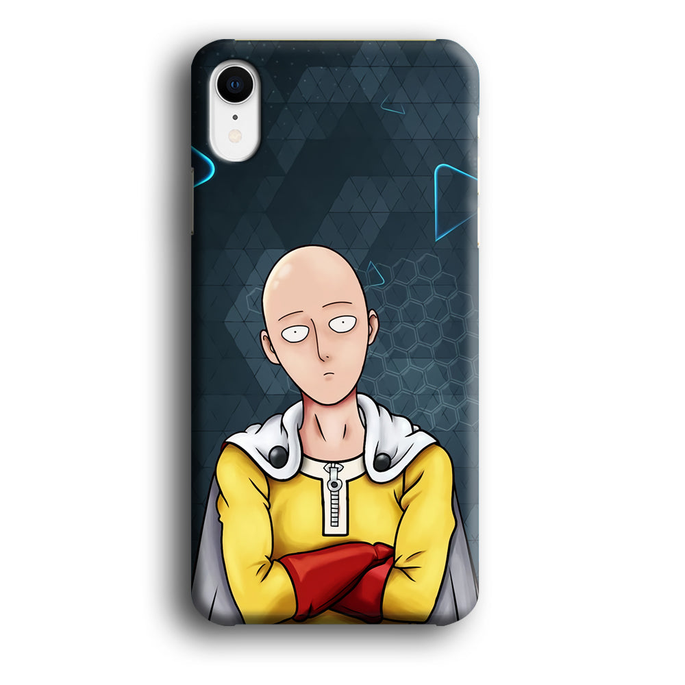 Saitama One Punch Man Angry Mode iPhone XR Case