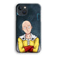 Saitama One Punch Man Angry Mode iPhone 14 Plus Case