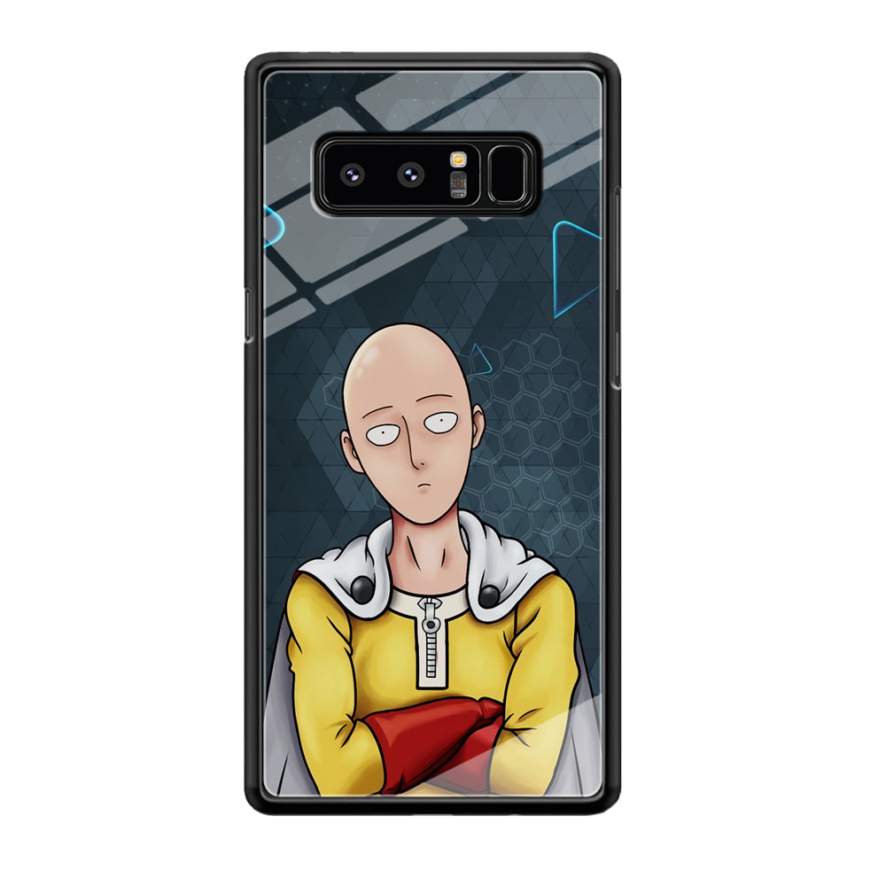 Saitama One Punch Man Angry Mode Samsung Galaxy Note 8 Case