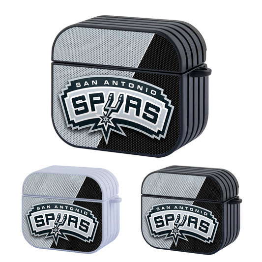 San Antonio Spurs NBA Team Hard Plastic Case Cover For Apple Airpods 3