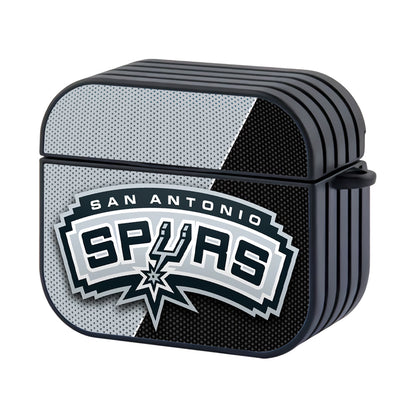 San Antonio Spurs NBA Team Hard Plastic Case Cover For Apple Airpods 3