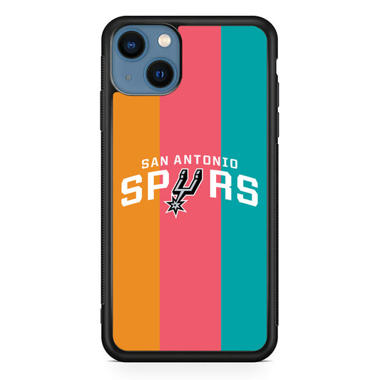 San Antonio Spurs NBA Team iPhone 14 Plus Case