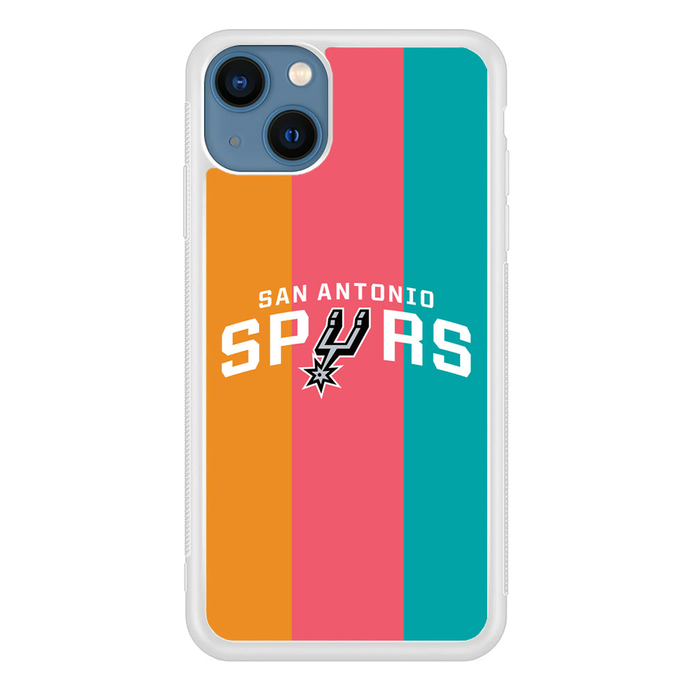 San Antonio Spurs NBA Team iPhone 15 Plus Case