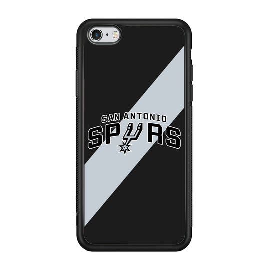 San Antonio Spurs Stripe Grey iPhone 6 Plus | 6s Plus Case