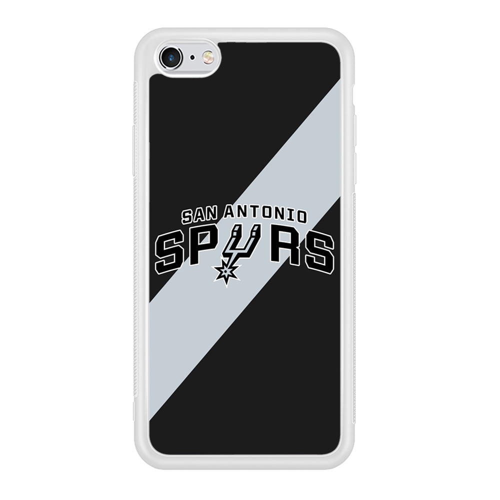 San Antonio Spurs Stripe Grey iPhone 6 Plus | 6s Plus Case