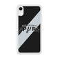 San Antonio Spurs Stripe Grey iPhone XR Case