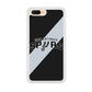 San Antonio Spurs Stripe Grey iPhone 8 Plus Case