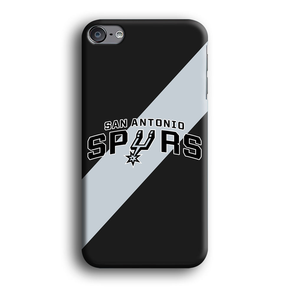 San Antonio Spurs Stripe Grey iPod Touch 6 Case