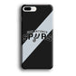 San Antonio Spurs Stripe Grey iPhone 7 Plus Case