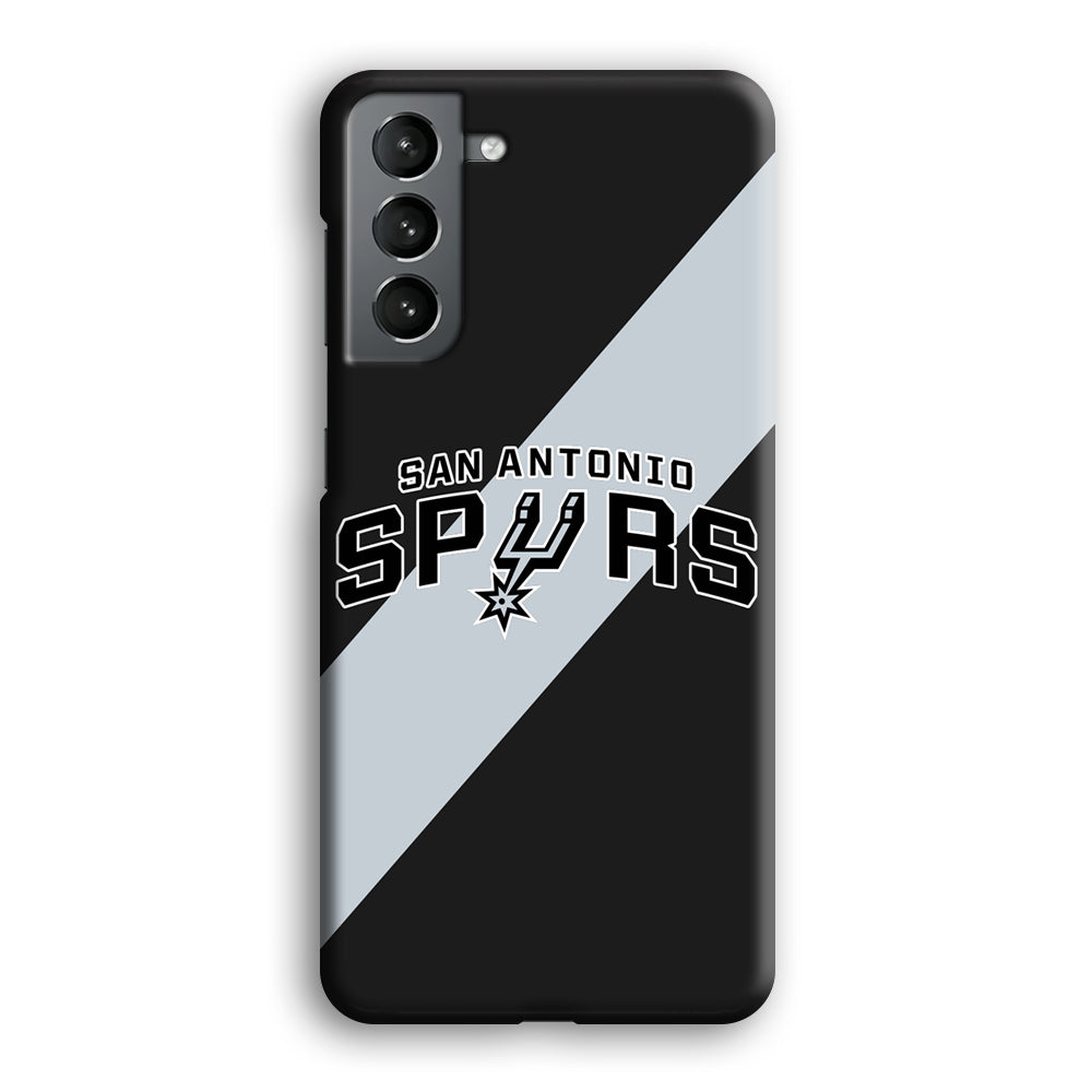 San Antonio Spurs Stripe Grey Samsung Galaxy S21 Case