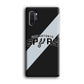 San Antonio Spurs Stripe Grey Samsung Galaxy Note 10 Plus Case