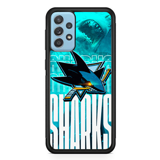 San Jose Sharks Word Of Team Samsung Galaxy A52 Case