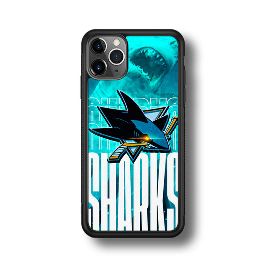 San Jose Sharks Word Of Team iPhone 11 Pro Case