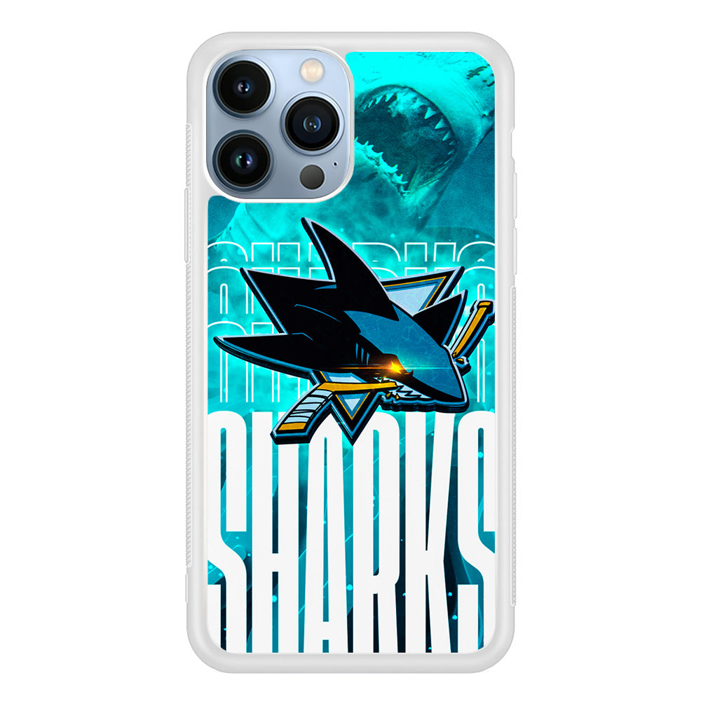 San Jose Sharks Word Of Team iPhone 13 Pro Max Case