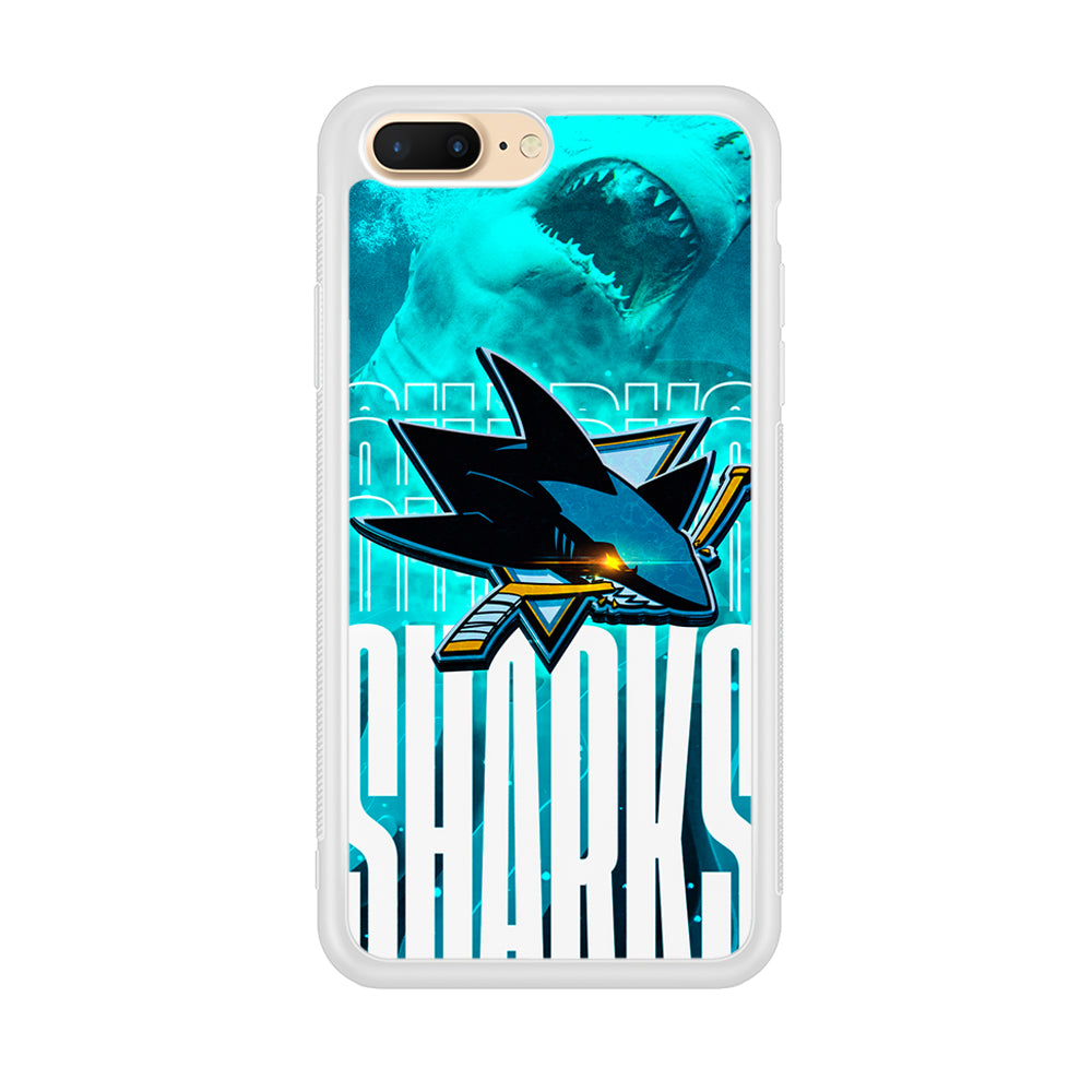 San Jose Sharks Word Of Team iPhone 8 Plus Case