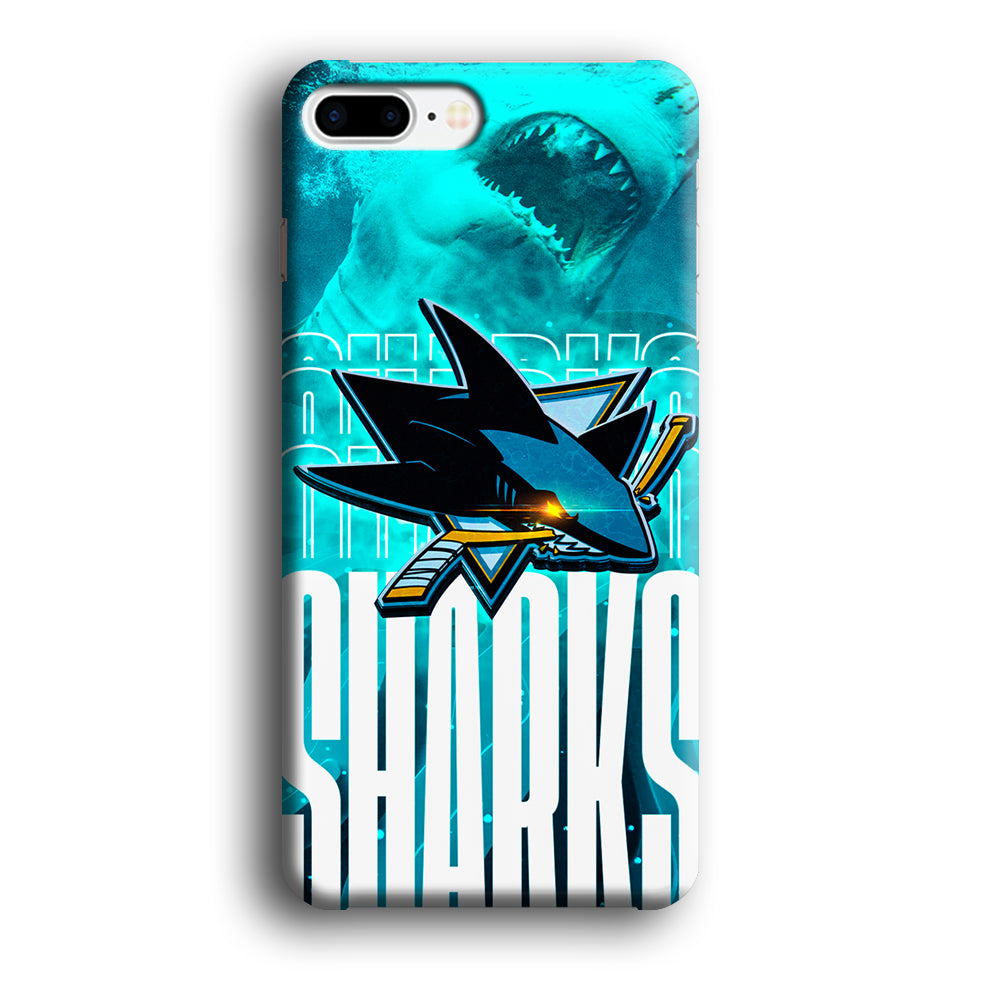 San Jose Sharks Word Of Team iPhone 7 Plus Case