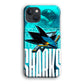 San Jose Sharks Word Of Team iPhone 13 Case