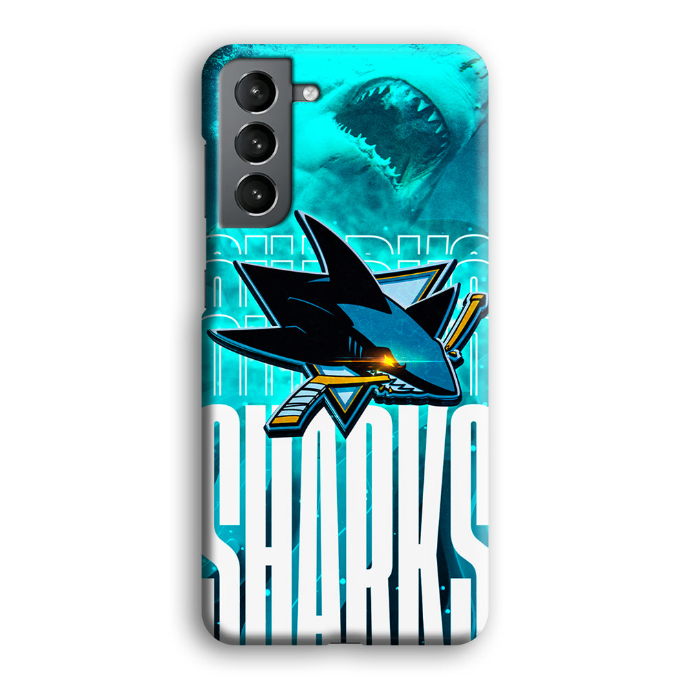 San Jose Sharks Word Of Team Samsung Galaxy S21 Case