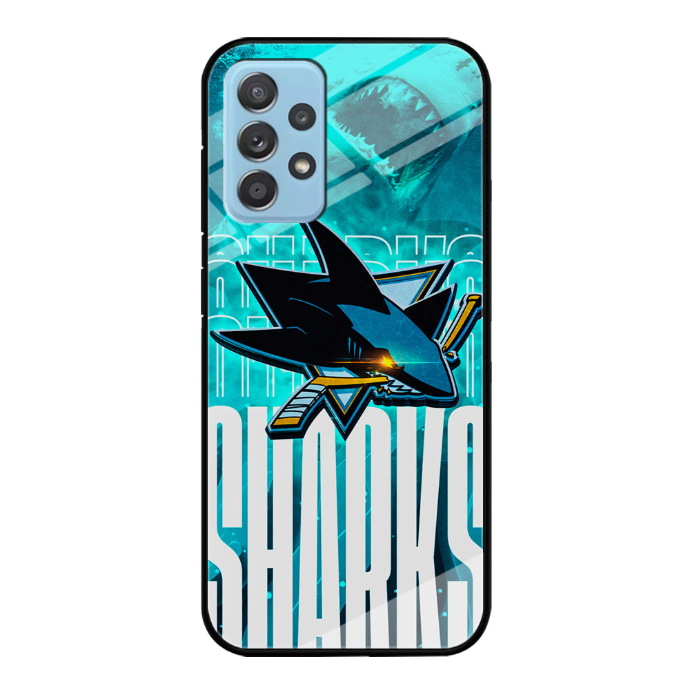 San Jose Sharks Word Of Team Samsung Galaxy A52 Case