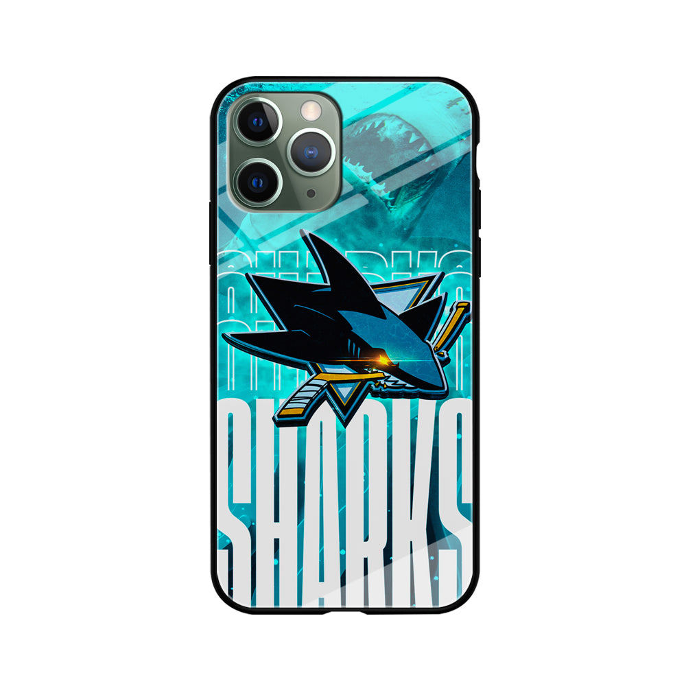 San Jose Sharks Word Of Team iPhone 11 Pro Max Case