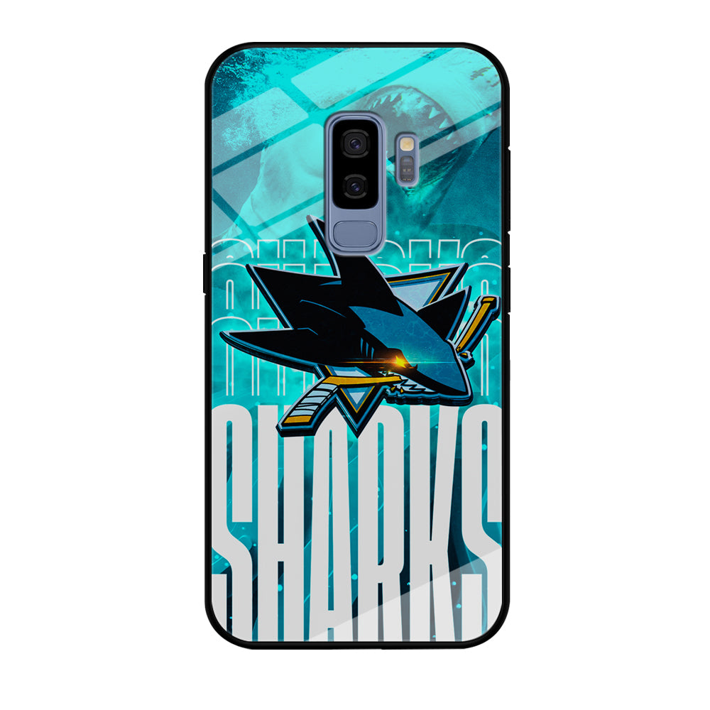 San Jose Sharks Word Of Team Samsung Galaxy S9 Plus Case