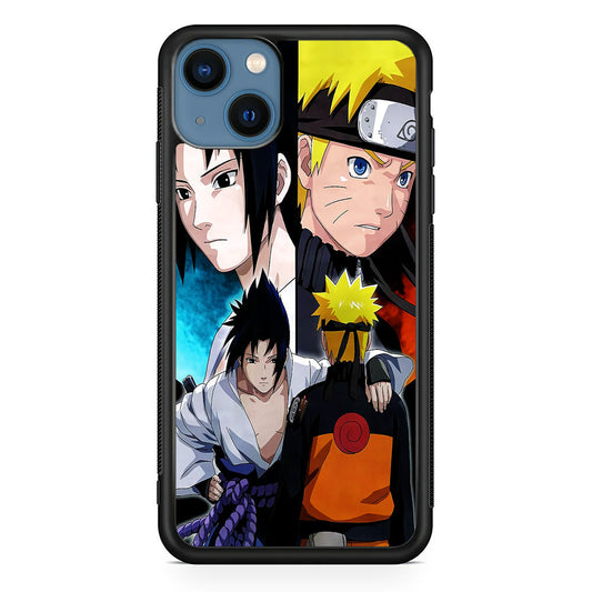 Sasuke Naruto Fierce Battle iPhone 15 Case