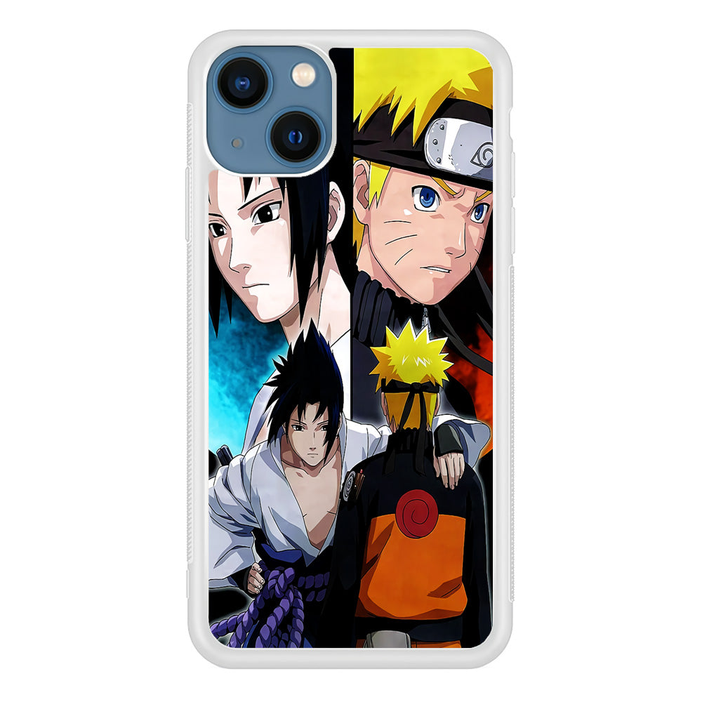 Sasuke Naruto Fierce Battle iPhone 15 Case