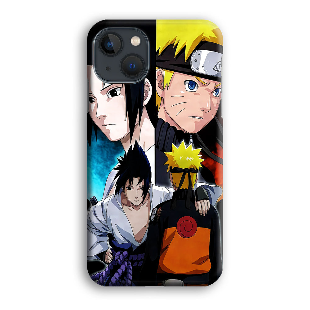 Sasuke Naruto Fierce Battle iPhone 15 Case