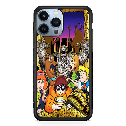 Scooby Doo Mummy Scares Poster iPhone 14 Pro Max Case