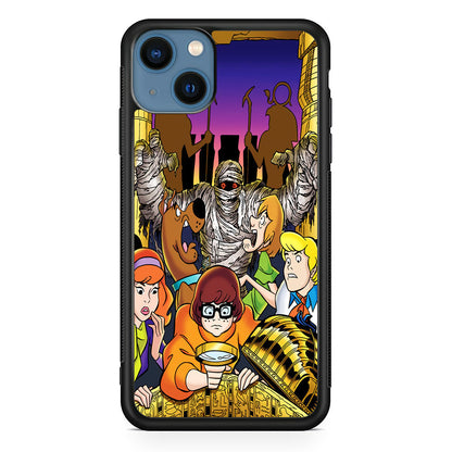Scooby Doo Mummy Scares Poster iPhone 15 Plus Case