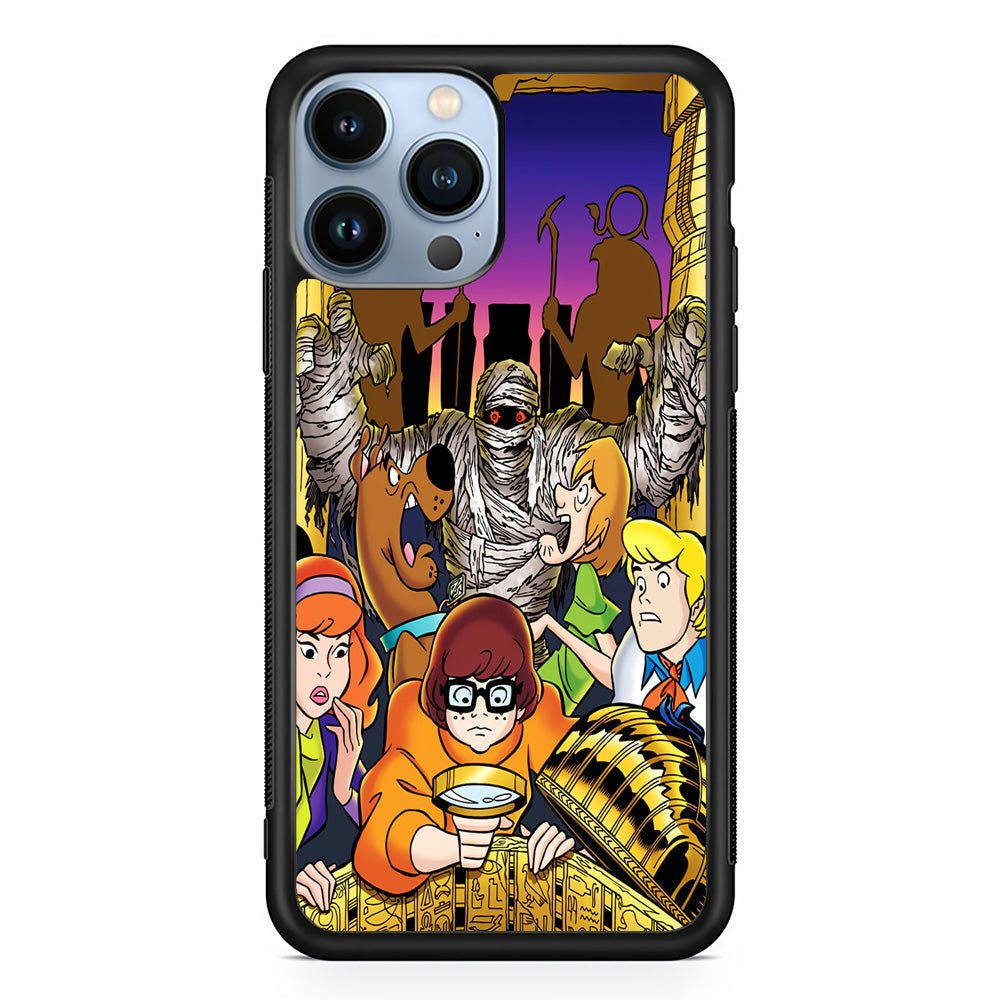 Scooby Doo Mummy Scares Poster iPhone 15 Pro Case