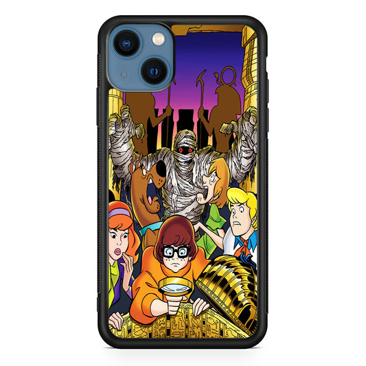 Scooby Doo Mummy Scares Poster iPhone 14 Case