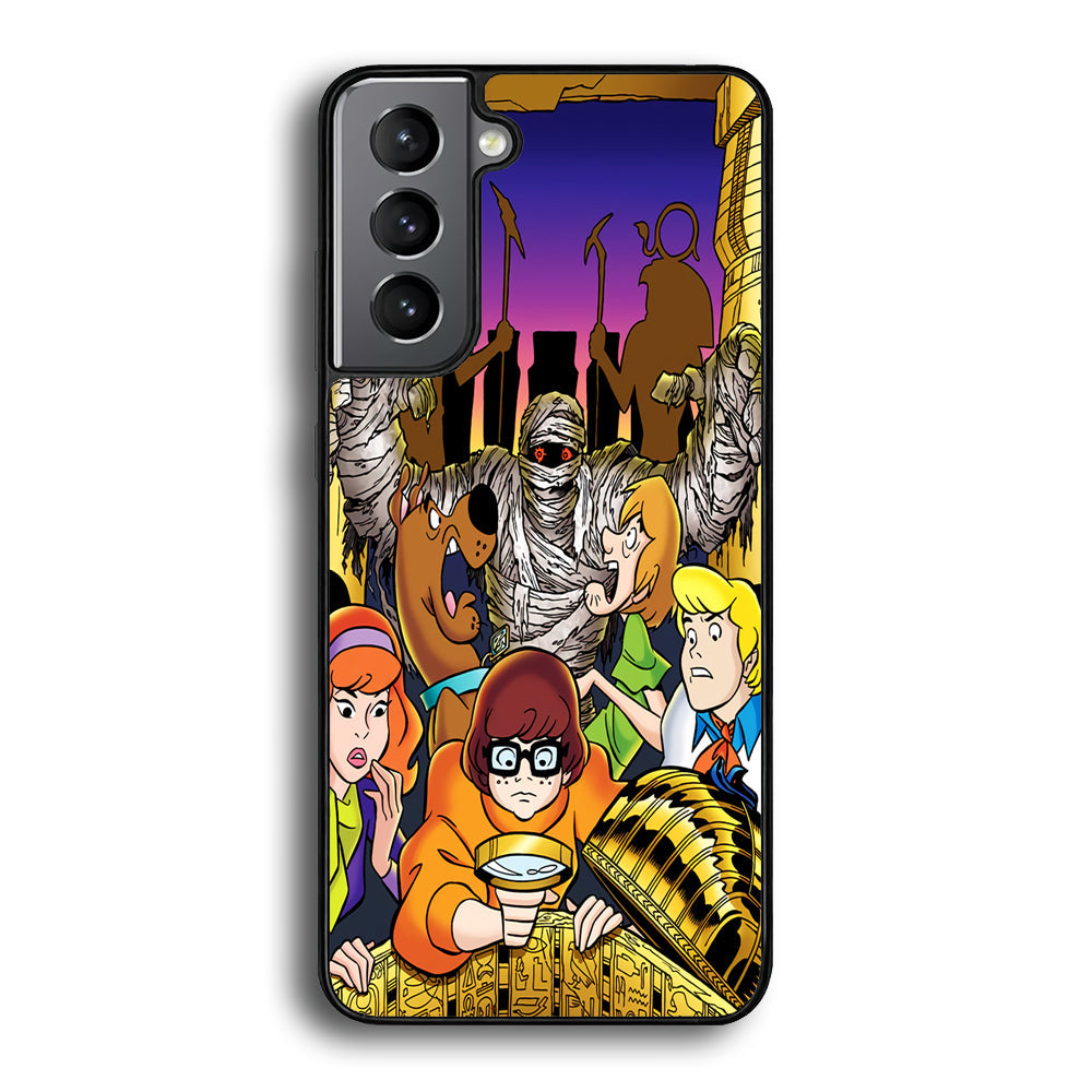 Scooby Doo Mummy Scares Poster Samsung Galaxy S24 Plus Case - Ezzystore