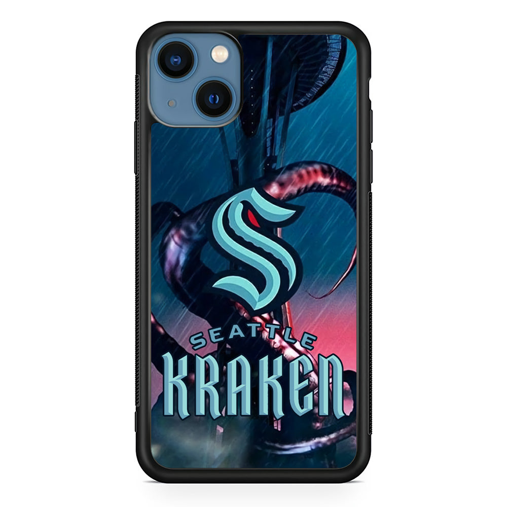 Seattle Kraken Mascot Of Team iPhone 15 Plus Case