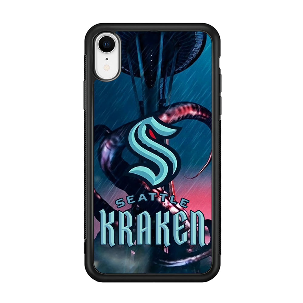 Seattle Kraken Mascot Of Team iPhone XR Case