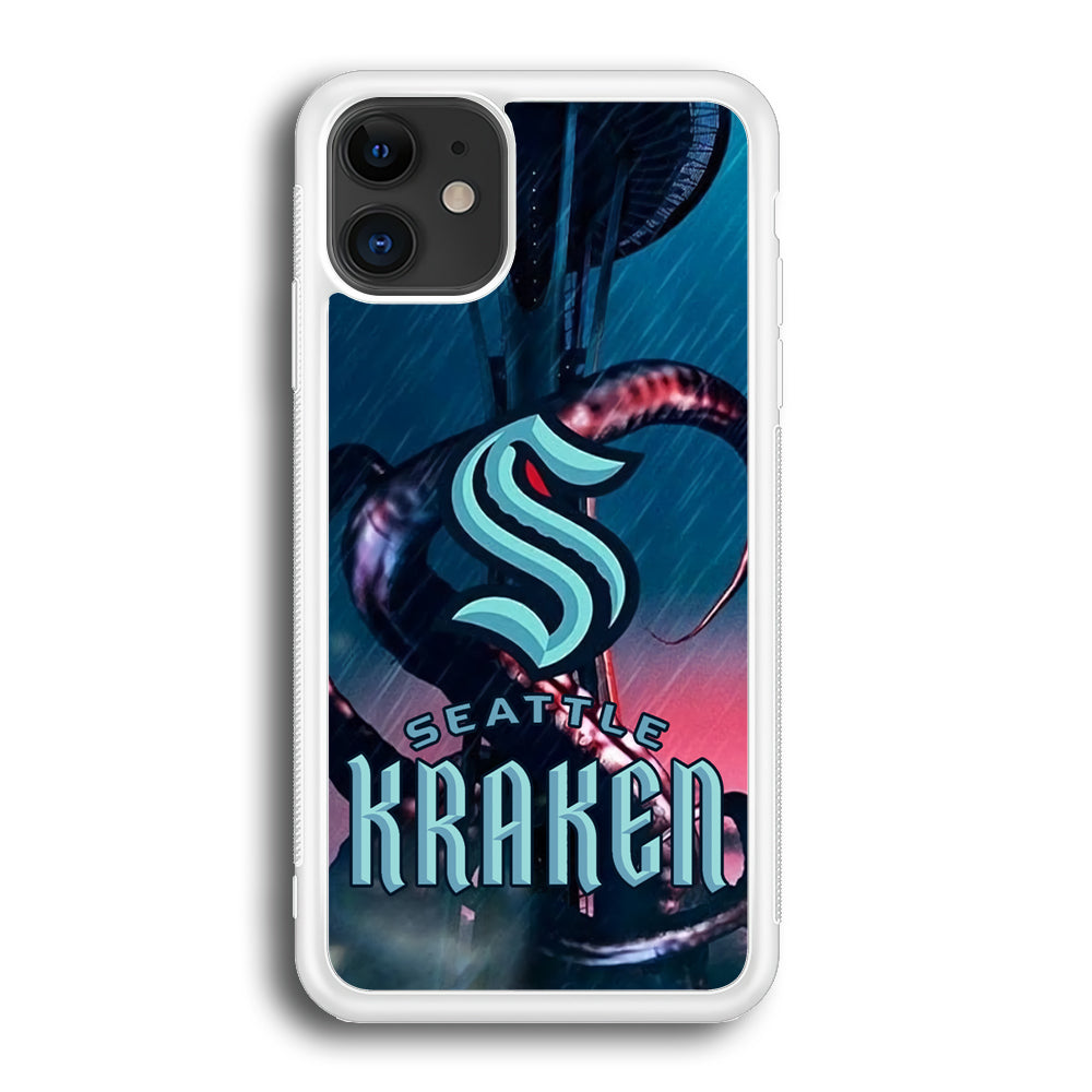 Seattle Kraken Mascot Of Team iPhone 12 Case