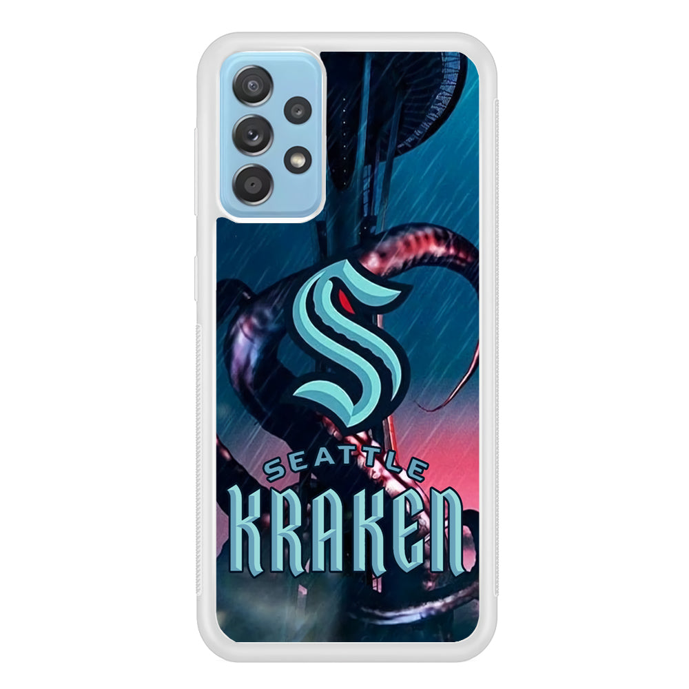 Seattle Kraken Mascot Of Team Samsung Galaxy A72 Case