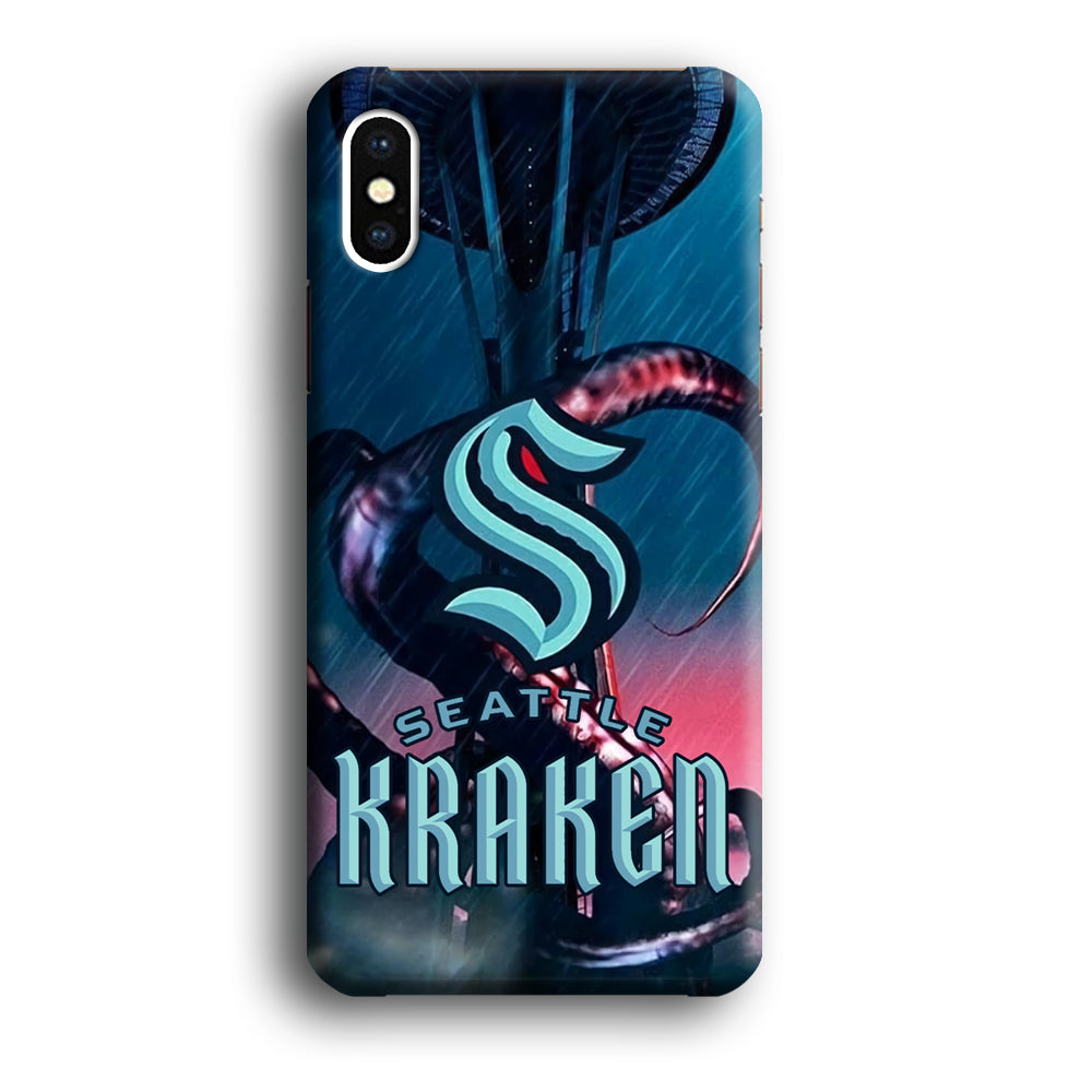 Seattle Kraken Mascot Of Team iPhone X Case