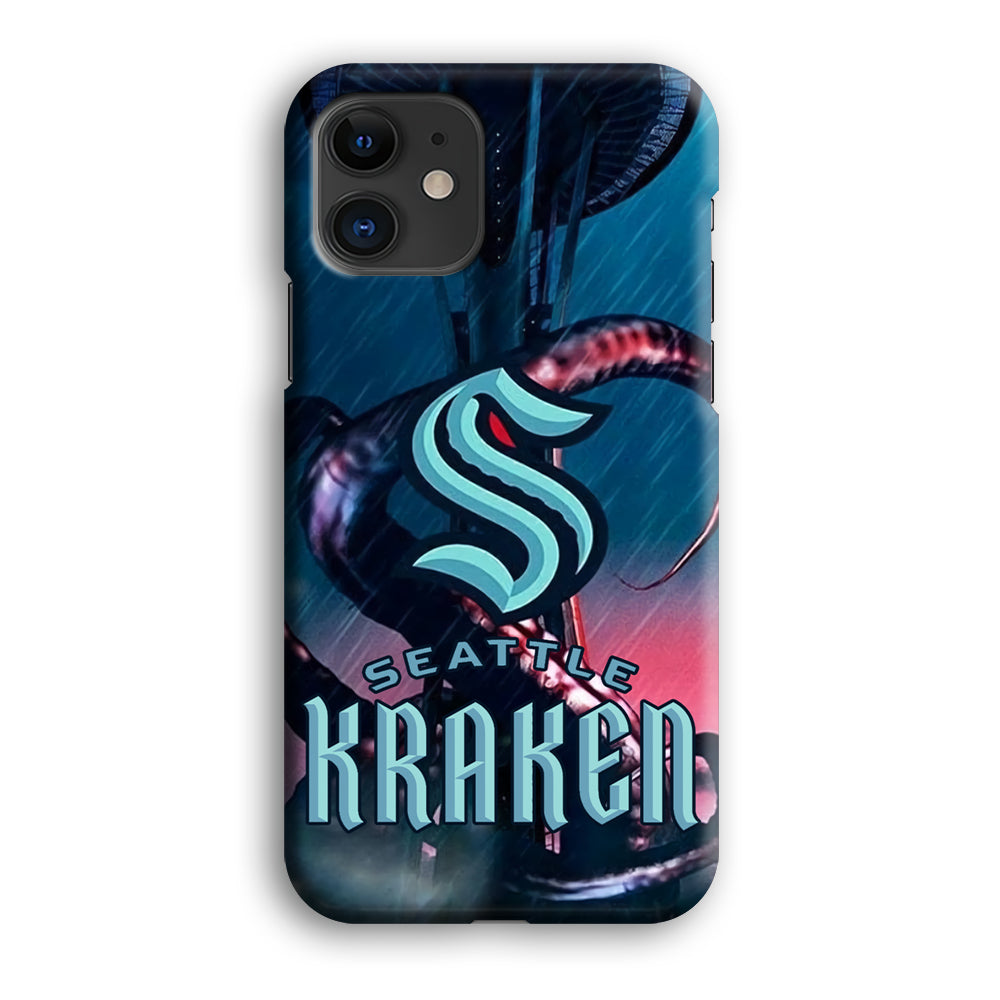 Seattle Kraken Mascot Of Team iPhone 12 Case