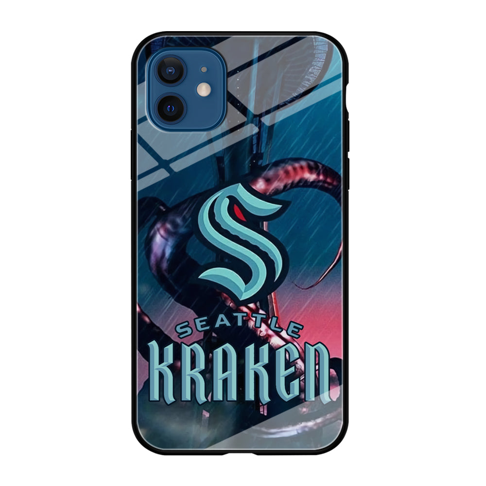 Seattle Kraken Mascot Of Team iPhone 12 Case