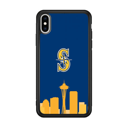 Seattle Mariners MLB Team iPhone X Case